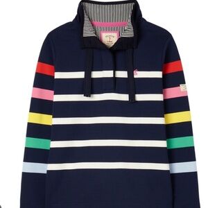 Joules Saunton colorful preppy sweatshirt